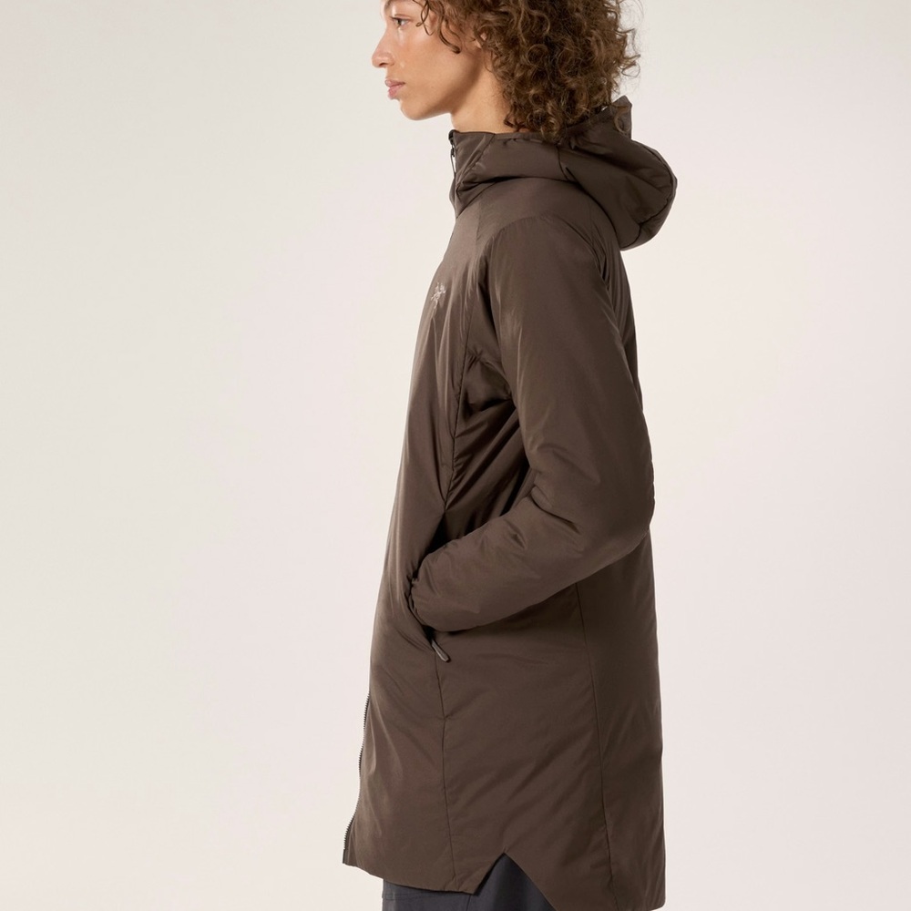 NWT Women's Arcteryx Atom Long Coat in Carob, S - Picture 4 of 5